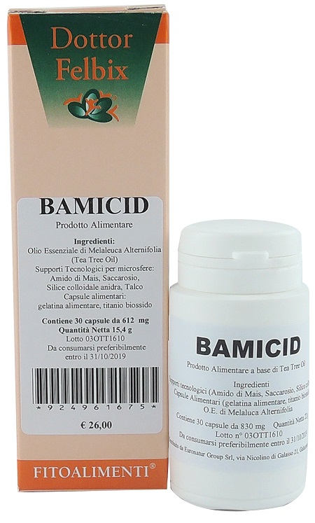 BAMICID 30 CAPSULE - farmascienza.it