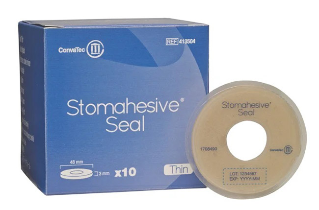 ANELLO STOMIA STOMAHESIVE SEAL FORO APERTURA 18MM DIAMETRO 48MM 10 PEZZI - farmascienza.it
