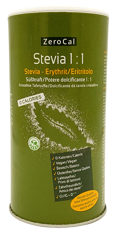 ZEROCAL STEVIA 400 G - farmascienza.it