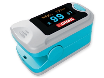 PULSOSSIMETRO DA DITO PULSOXIMETRO OXY-3 CON DISPLAY PER MISURAZIONE DIOSSIGENO NEL SANGUE E BATTITO CARDIACO CON CORDINO E BATTERIE - farmascienza.it