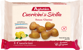 AGLUTEN CUORICINI DI SICILIA 4 X 37,5 G - farmascienza.it