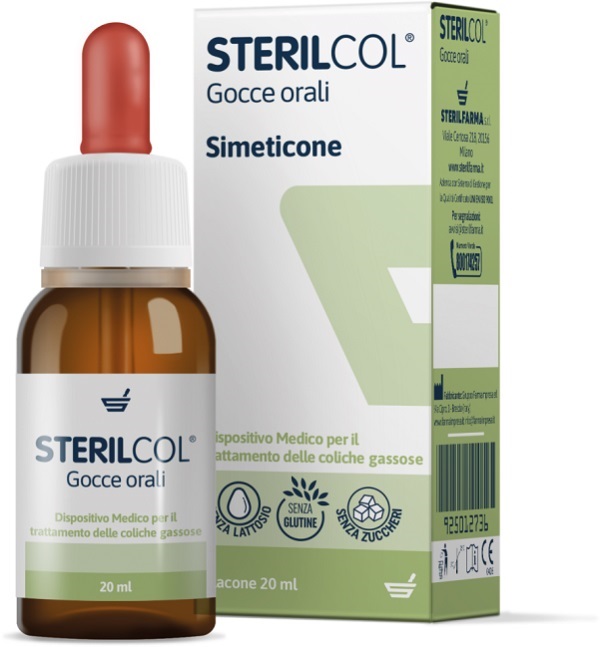 STERILCOL GOCCE ORALI SOSPENSIONE GASTROFUNZIONALE FLACONCINO 20 ML - farmascienza.it