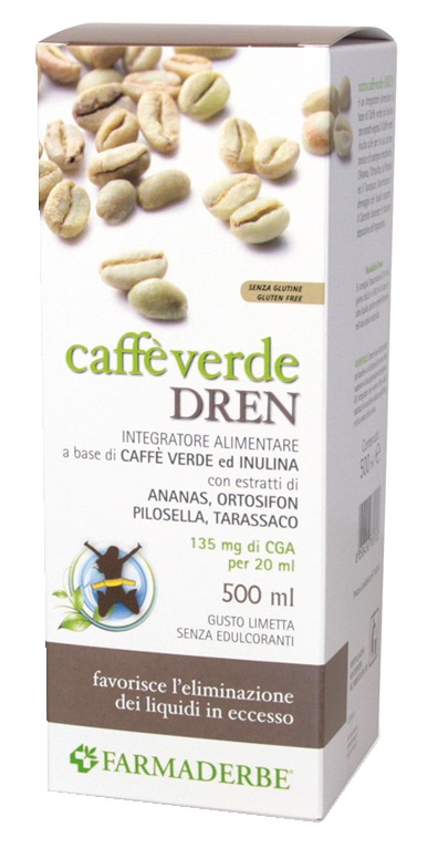 CAFFE' VERDE DRENANTE 500 ML - farmascienza.it