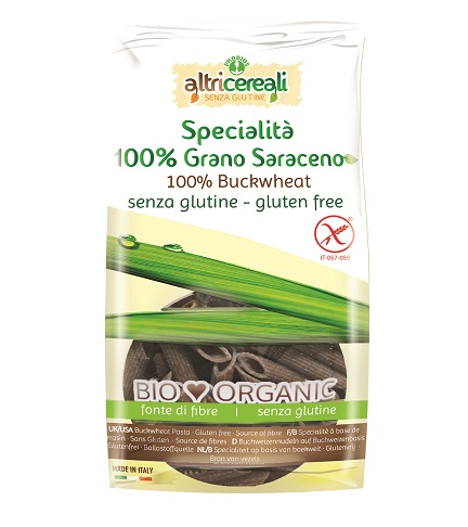 ALTRICEREALI PENNE DI GRANO SARACENO BIO 250 G - farmascienza.it