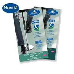 CALZA UOMO MELANGE 140 DENARI TAGLIA GRANDECILIEGIA - farmascienza.it