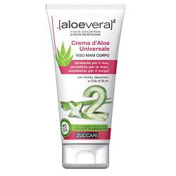 ALOEVERA2 CREMA D'ALOE UNIVERSALE VISO MANI E CORPO 75 ML - farmascienza.it