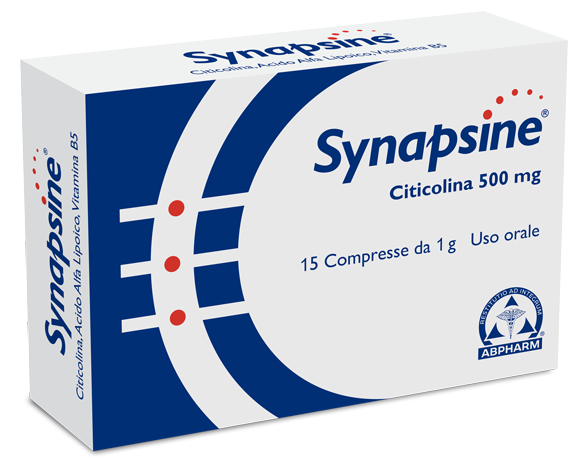 SYNAPSINE BLISTER 15 COMPRESSE ASTUCCIO 15 G - farmascienza.it