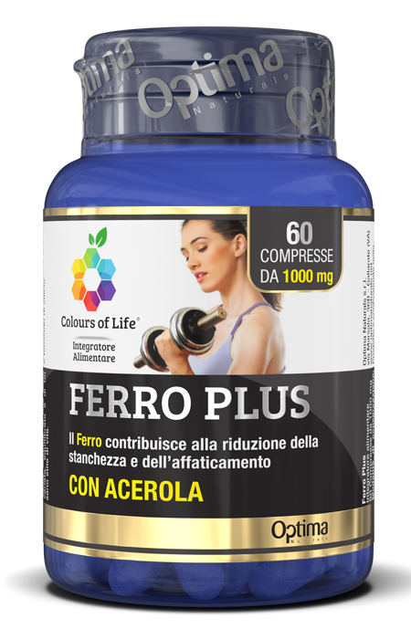 COLOURS OF LIFE FERRO PLUS 60 COMPRESSE 1000 MG - farmascienza.it