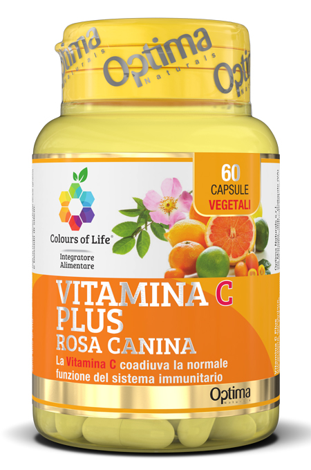COLOURS OF LIFE VITAMINA C PLUS ROSA CANINA 60 CAPSULE VEGETALI 724 MG - farmascienza.it