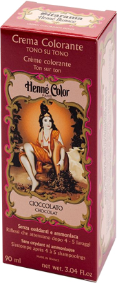 HENNE NUANCE CIOCCOLATO CREMA HENNE COLOR CREMA COLORANTE PRONTA ALL'USO - farmascienza.it