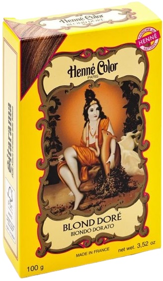 POLVERE HENNE BIONDO DORATO HENNE COLOR POLVERE VEGETALE COLORANTE RIFLESSANTE 100 G - farmascienza.it