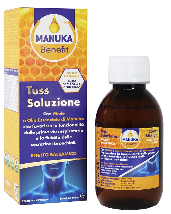 MANUKA BENEFIT TUSS SOLUZIONE 140 ML - farmascienza.it