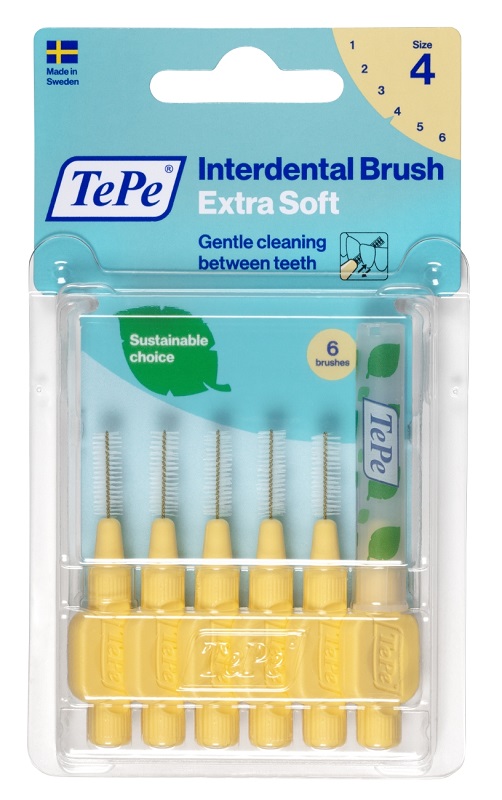 TEPE SCOVOLINO XSOFT GIALLO 0,7MM 6 PEZZI - farmascienza.it