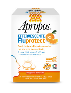 APROPOS FLUPROTECT EFFERVESCENTE C 20 COMPRESSE - farmascienza.it