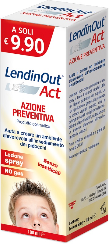 LENDINOUT ACT AZIONE PREVENTIVA SPRAY - farmascienza.it