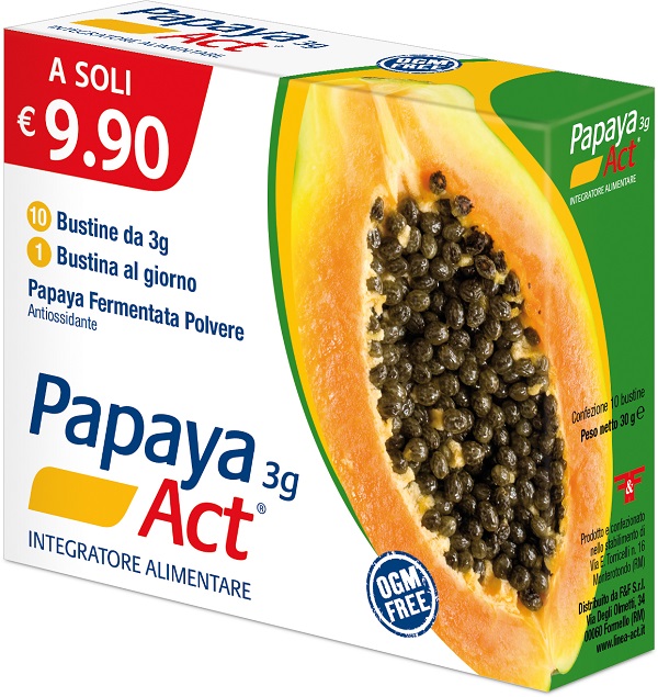 PAPAYA ACT 10 BUSTINE DA 3 G - farmascienza.it