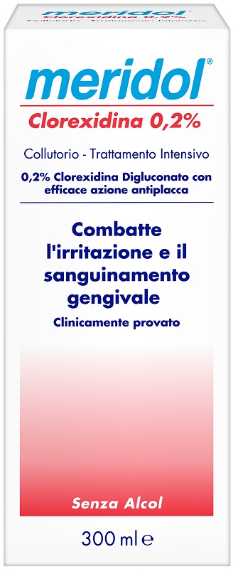 MERIDOL CLOREXIDINA 0,2% COLLUTORIO 300 ML - farmascienza.it