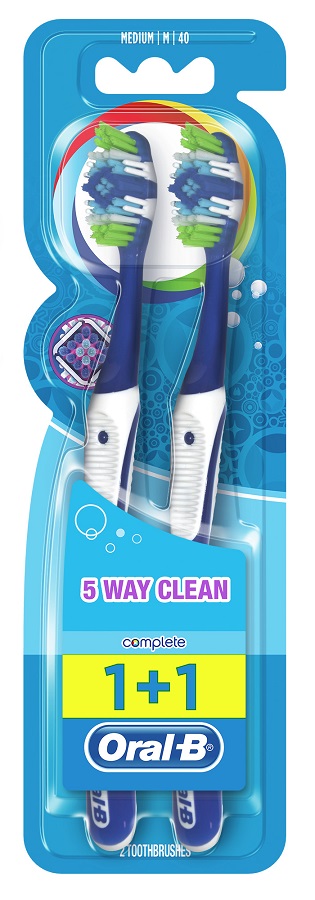 ORALB COMPLETE 5 IN 1 40 MED BIPACCO - farmascienza.it