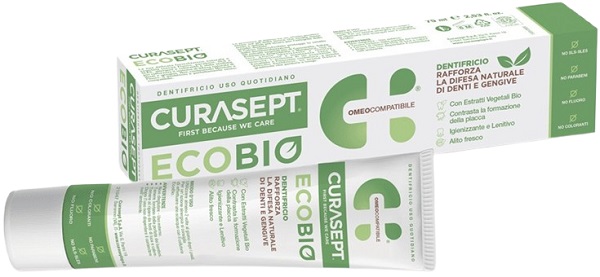 CURASEPT PHARMADENT ECOBIO DENTIFRICIO 75 ML - farmascienza.it