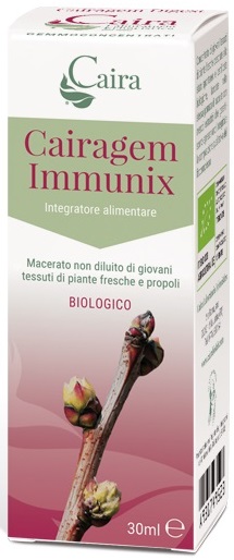 CAIRAGEM IMMUNIX GEMMODERIVATO BIO GOCCE 30 ML - farmascienza.it
