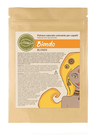 HIMALAYA HENNA COLORS BIONDO 100 G - farmascienza.it