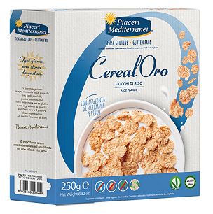 PIACERI MEDITERRANEI CEREALORO FIOCCHI DI RISO 250 G - farmascienza.it