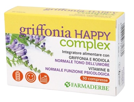 GRIFFONIA HAPPY COMPLEX 30 COMPRESSE - farmascienza.it