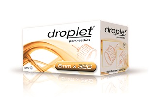 AGO PER PENNA DA INSULINA DROPLET 32 GAUGE 5 MM 100 PEZZI - farmascienza.it