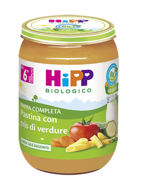 HIPP BIO HIPP BIO PAPPA PRONTA PAST TRIS DI VERDURE 190 G - farmascienza.it