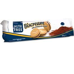NUTRIFREE BISCREAM CON CREMA AL CACAO 125 G - farmascienza.it