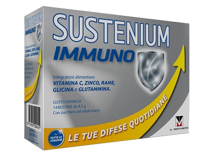 SUSTENIUM IMMUNO ENERGY 14 BUSTINE DA 4,5 G - farmascienza.it