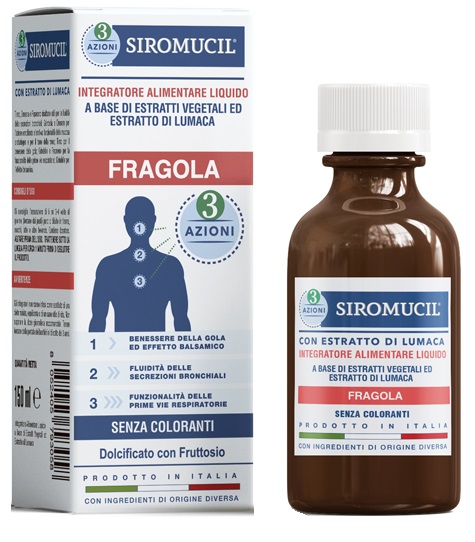 SIROMUCIL 3 AZIONI FRAGOLA 150 ML - farmascienza.it