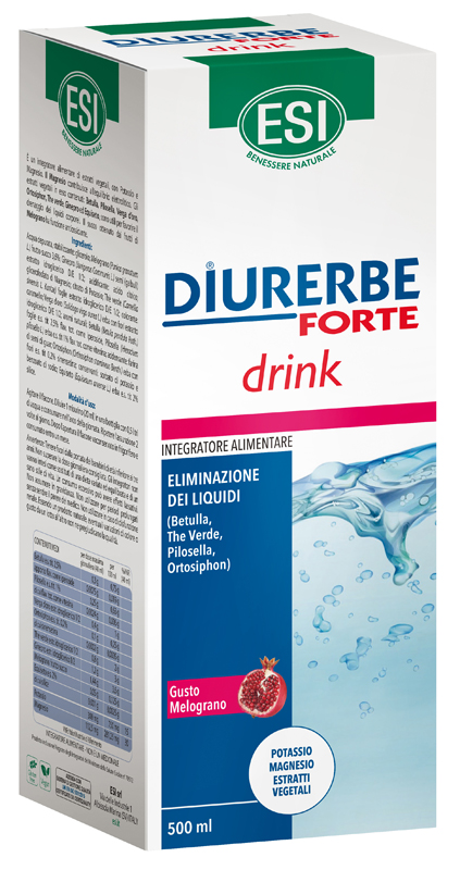 ESI DIURERBE FORTE DRINK MELOGRANO 500 ML - farmascienza.it