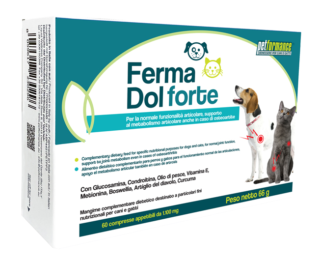 PETFORMANCE FERMA DOL FORTE 60 COMPRESSE - farmascienza.it