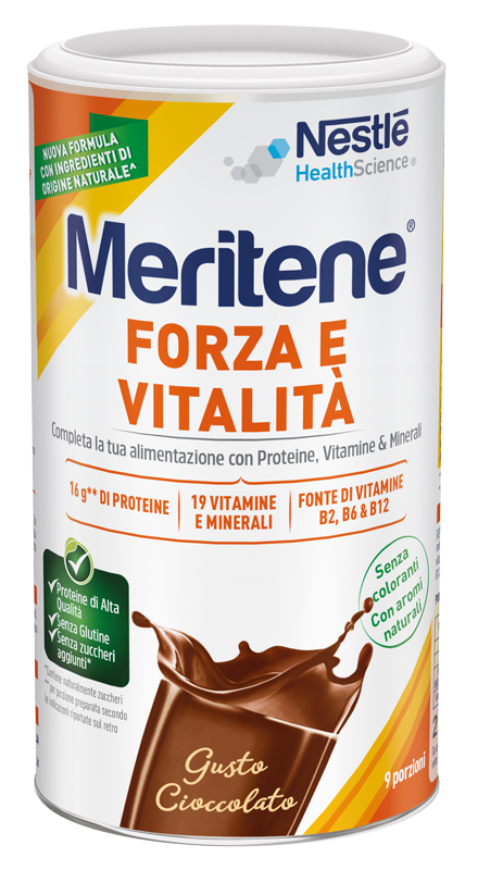 MERITENE FORZA E VITALITA' CIOCCOLATO 270 G - farmascienza.it