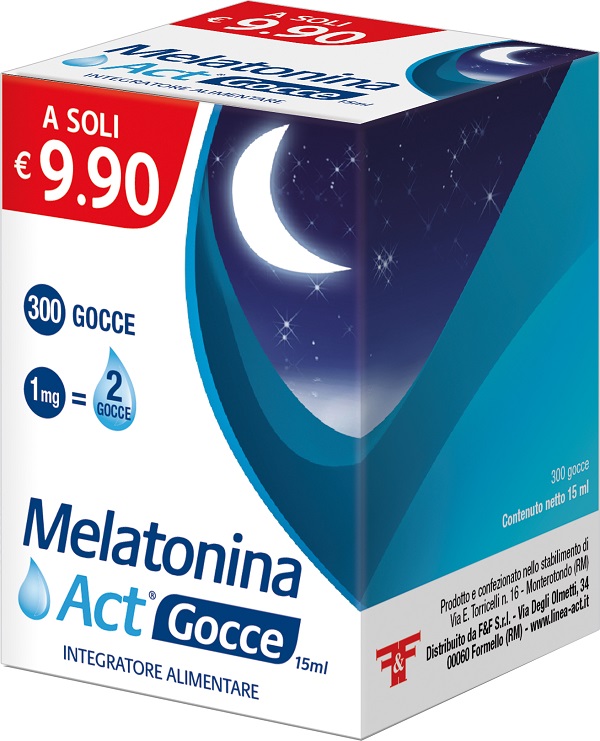 MELATONINA ACT GOCCE 15 ML - farmascienza.it