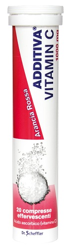 ADDITIVA VITAMINA C ARANCIA ROSSA 1G 20 COMPRESSE - farmascienza.it