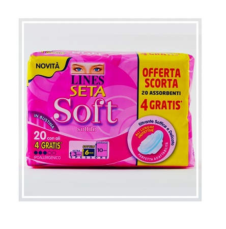 LINES SETA SOFT ALI 16+4 PEZZI - farmascienza.it