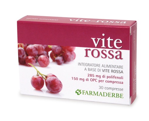 VITE ROSSA 30 COMPRESSE - farmascienza.it