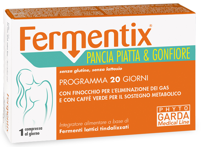 FERMENTIX PANCIA PIATTA E GONFIORE 20 COMPRESSE - farmascienza.it