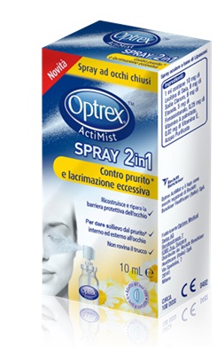 SPRAY OCULARE OPTREX ACTIMIST 2 IN 1 CONTRO IL PRURITO 1 PEZZO - farmascienza.it