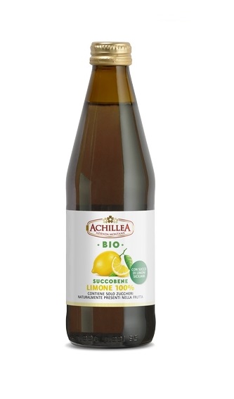 ACHILLEA FRUTTASI' SUCCO DI LIMONE 100% 330 ML - farmascienza.it