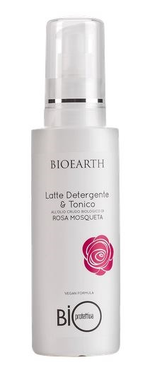 BIO ROSA MOSQUETA LATTE 2 IN 1 DETERGENTE & TONICO 200 ML - farmascienza.it