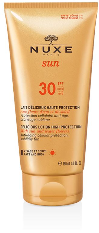 NUXE SUN LATTE SOLARE DELIZIOSO ANTI-ETA' SPF30 150 ML - farmascienza.it