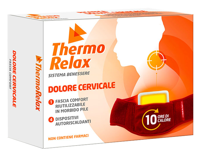 THERMORELAX FASCIA DOLORE CERVICALE+4 DISPOSITIVI AUTORISCALDANTI - farmascienza.it