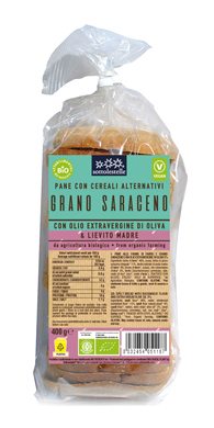 PANE IN BAULETTO AL GRANO SARACENO 400 G - farmascienza.it