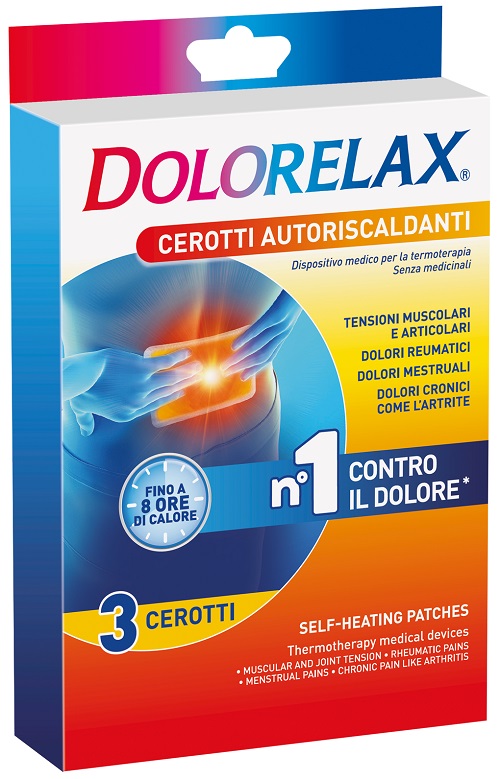 DOLORELAX CEROTTO EFFETTO CALDO 3 PEZZI - farmascienza.it