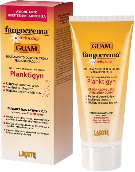 GUAM FANGOCREMA ACTIVITY DAY TRATTAMENTO CORPO CON PRINCIPIO ATTIVO PLANKTIGYN 200 ML - farmascienza.it