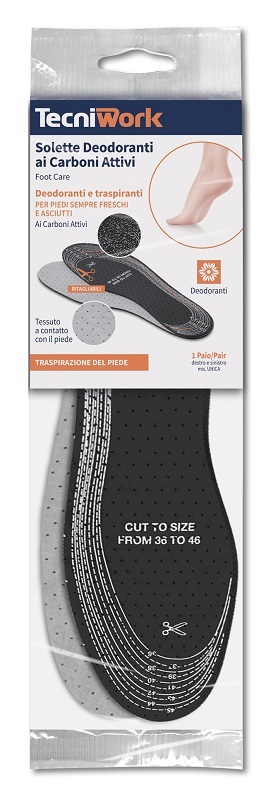 SOLETTE DEODORANTI AI CARBONI ATTIVI 1 PAIO - farmascienza.it