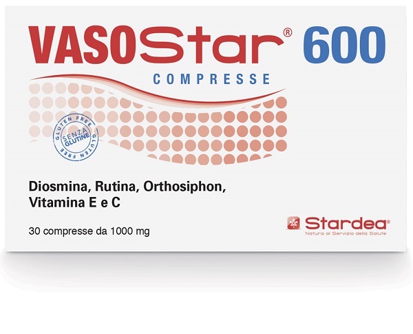 VASOSTAR 600 30 COMPRESSE 1.000 MG - farmascienza.it